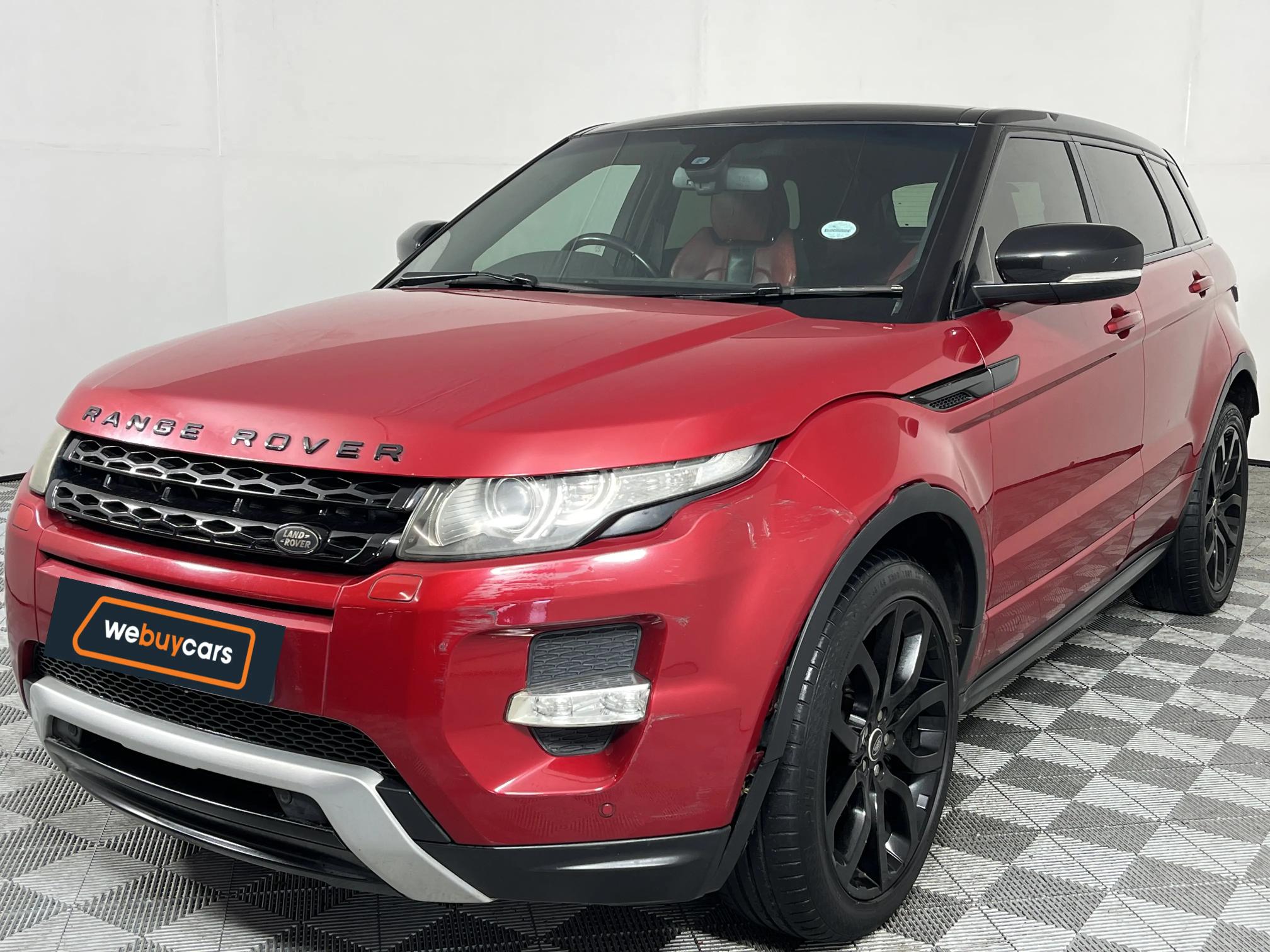 Used 2012 Land Rover Range Rover Evoque Si4 Dynamic NW8