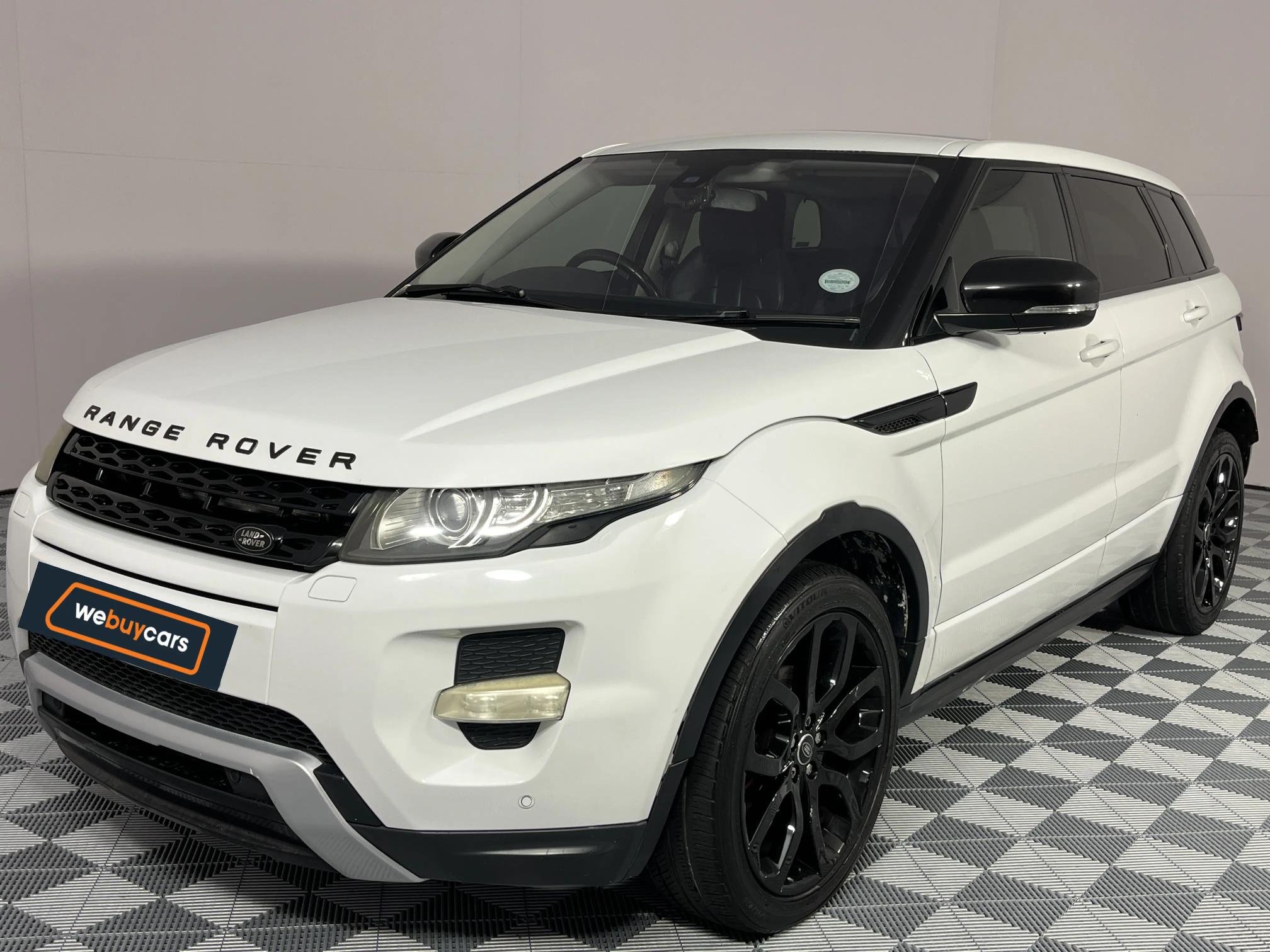 Used 2013 Land Rover Range Rover Evoque Si4 Dynamic NW8