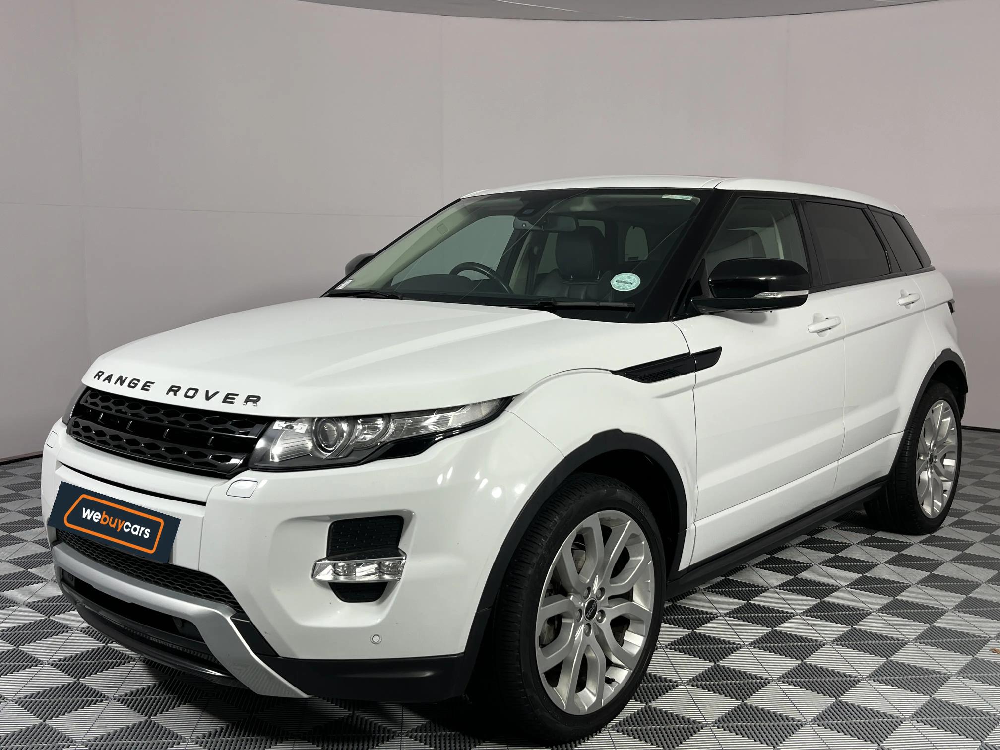 Used 2012 Land Rover Range Rover Evoque Si4 Dynamic NW8
