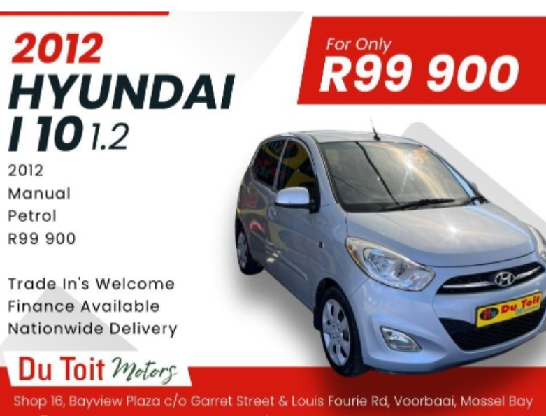 Used 2012 Hyundai i10 1.2 GLS