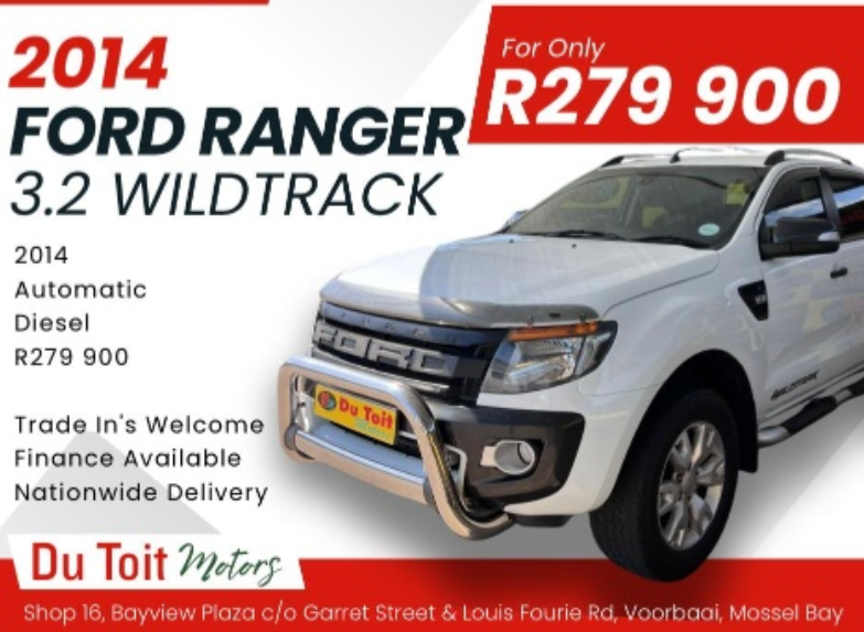Used 2014 Ford Ranger 3.2TDCi double cab 4x4 Wildtrak auto
