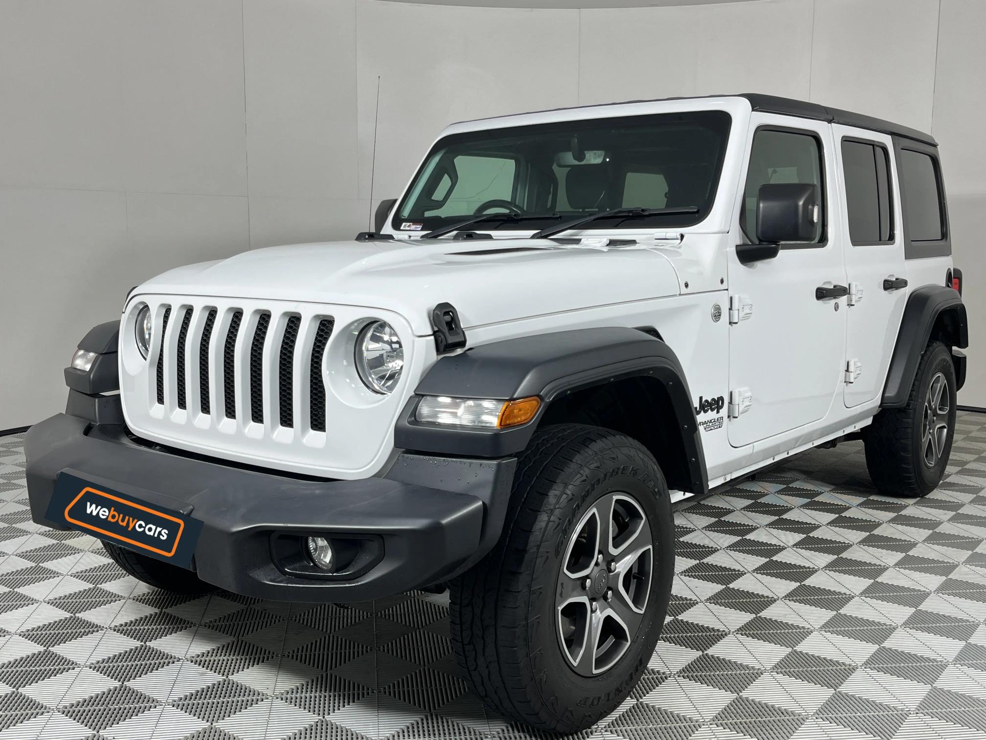 Used 2022 Jeep Wrangler Unlimited 3.6 Sport