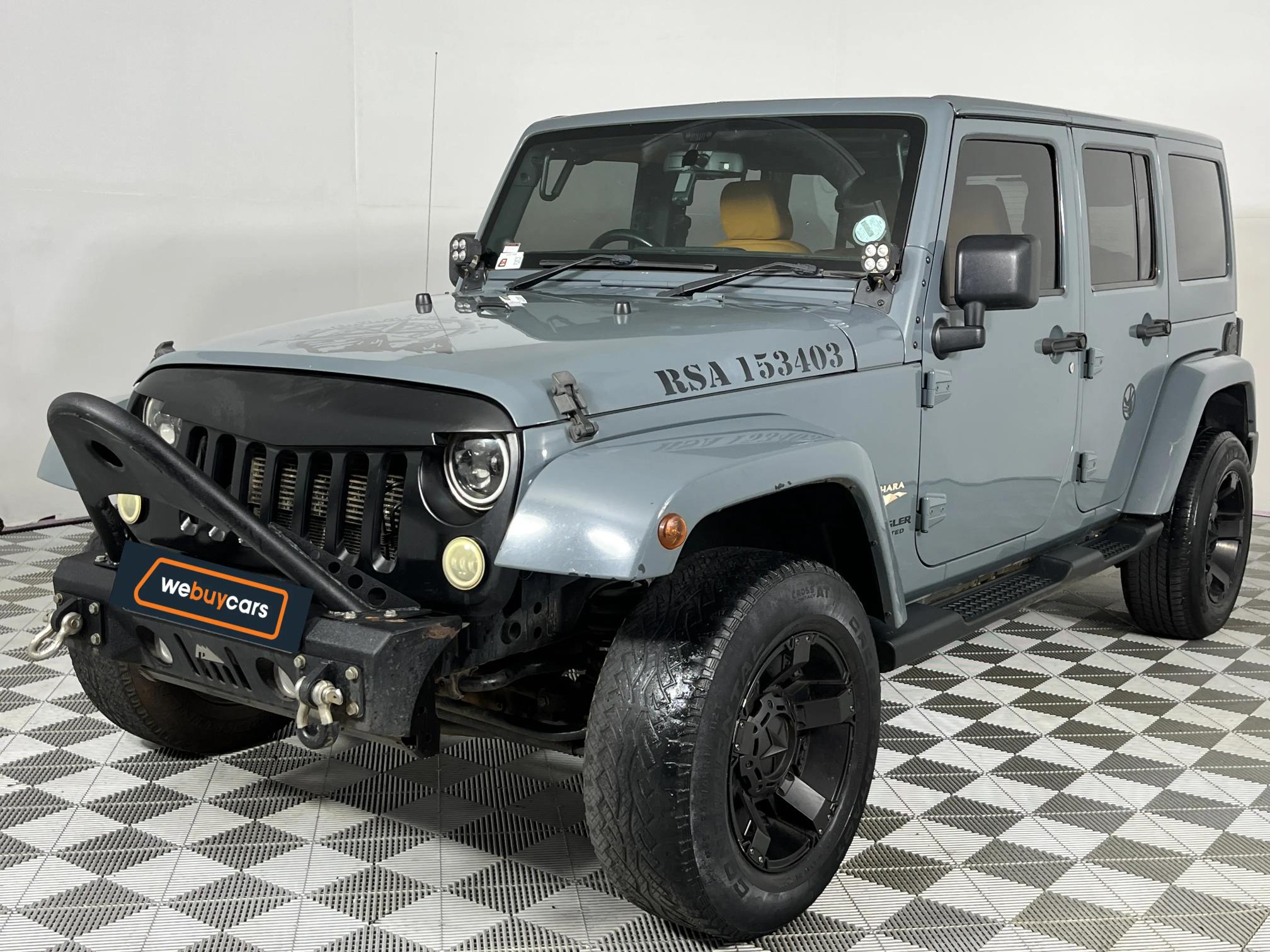 Used 2014 Jeep Wrangler Unlimited Sahara 3.6L 75th Anniversary Edition