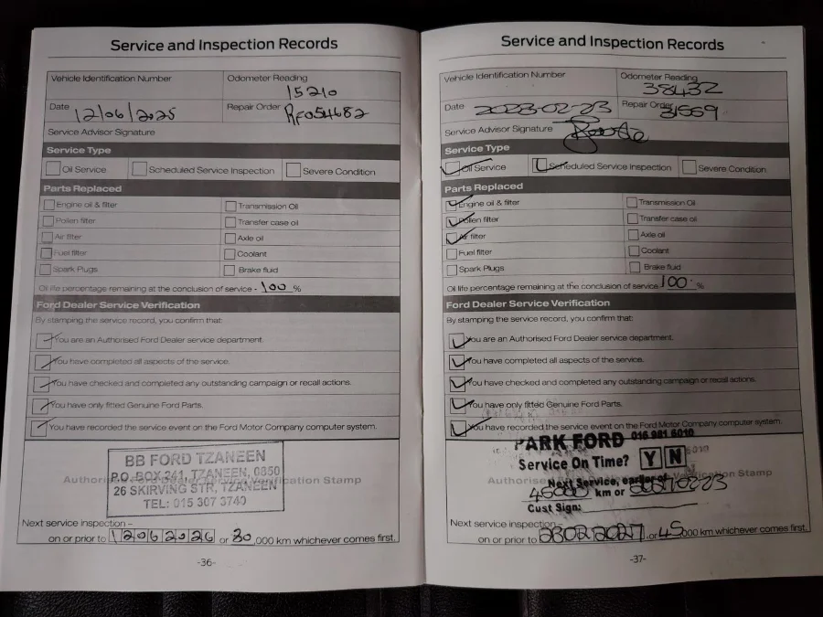 Used 2025 Ford Ranger 2.0 SiT double cab XLT - BOTHA AND DEYSEL EXECUTIVE MOTORS