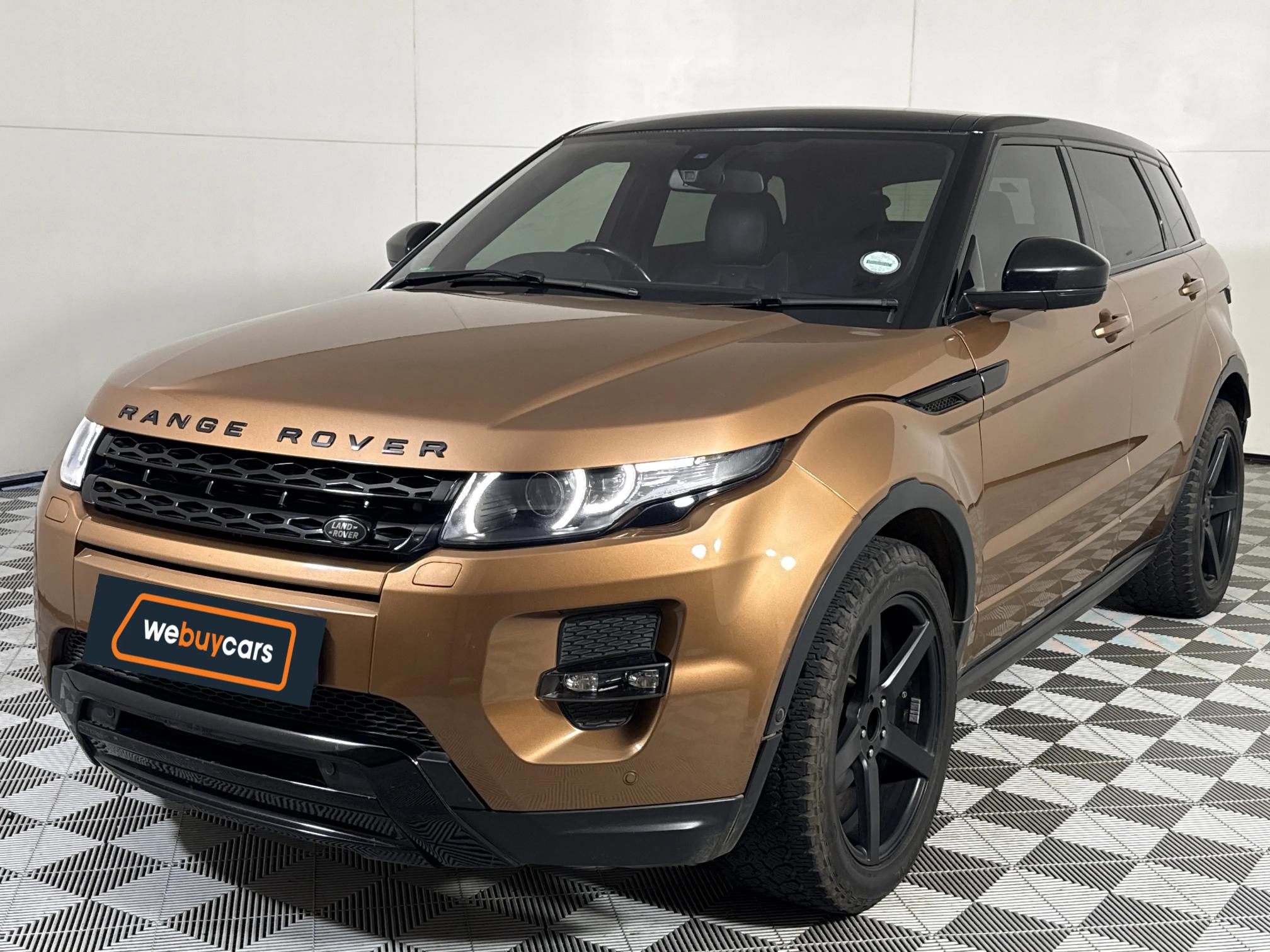 Used 2015 Land Rover Range Rover Evoque SD4 Dynamic SW1 Colour