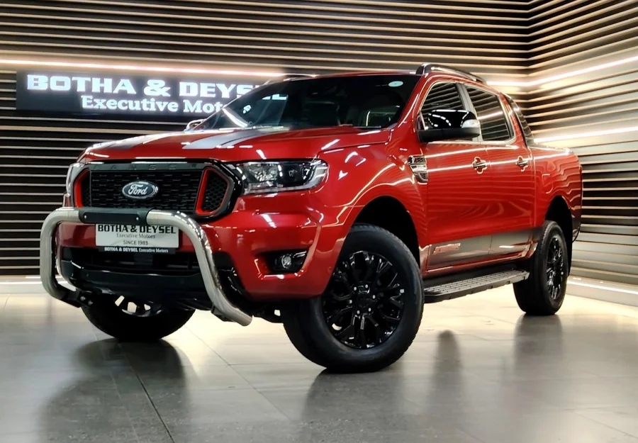 Used 2022 Ford Ranger 2.0Bi-Turbo double cab Hi-Rider Stormtrak - BOTHA AND DEYSEL EXECUTIVE MOTORS Used 2022 Ford Ranger 2.0Bi-Turbo double cab Hi-Rider Stormtrak - BOTHA AND DEYSEL EXECUTIVE MOTORS