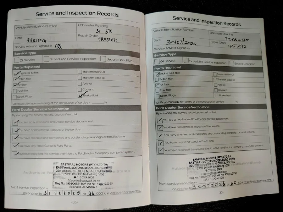 Used 2023 Ford Ranger 2.0 SiT double cab XL auto - BOTHA AND DEYSEL EXECUTIVE MOTORS