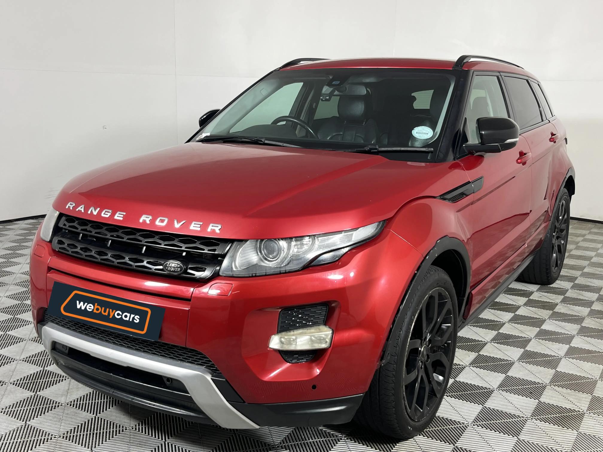 Used 2013 Land Rover Range Rover Evoque SD4 Dynamic SW1 Colour
