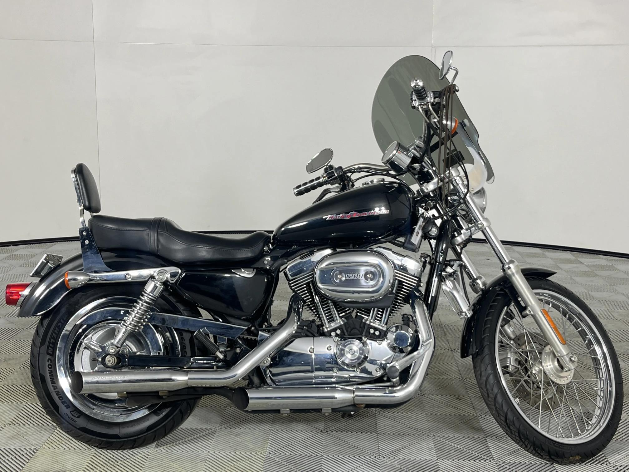 Used 2007 Harley Davidson Sportster Xl1200 Custom