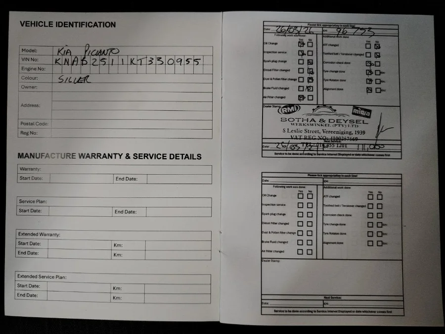 Used 2018 Kia Picanto 1.0 Street manual - BOTHA AND DEYSEL EXECUTIVE MOTORS