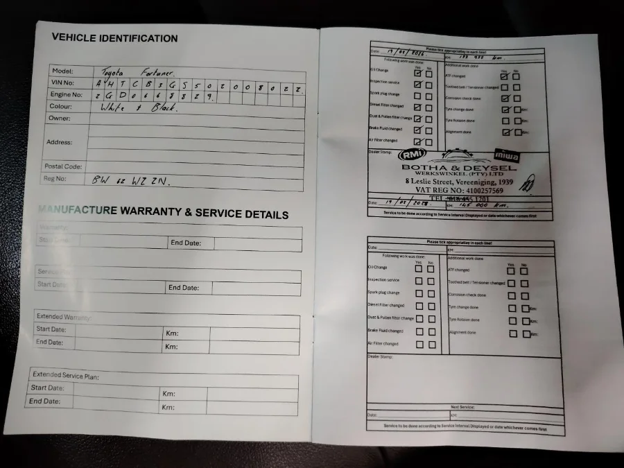 Used 2019 Toyota Fortuner 2.4GD-6 auto - BOTHA AND DEYSEL EXECUTIVE MOTORS