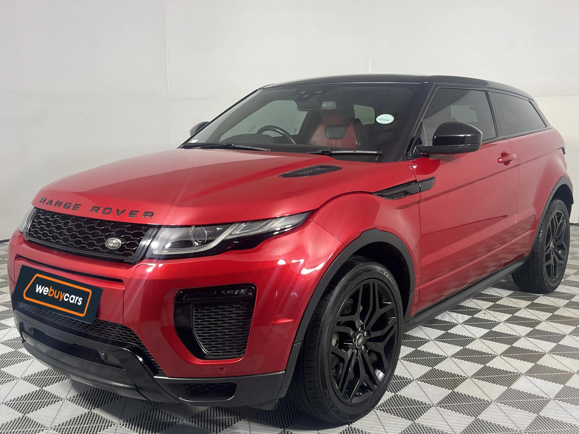 Used 2018 Land Rover Range Rover Evoque coupe HSE Dynamic TD4
