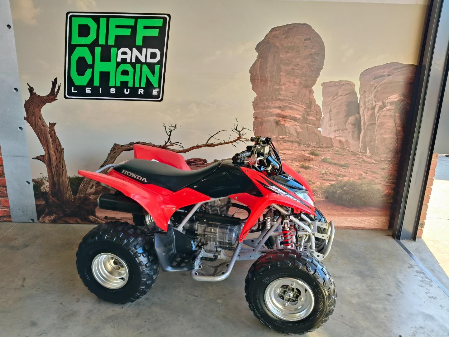 Used 2009 Honda TRX 250 SPORTRAX Semi automatic