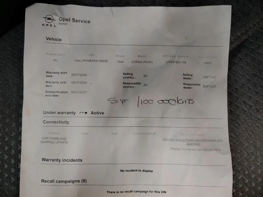 Used 2025 Opel Corsa 1.2T Lite - BOTHA AND DEYSEL EXECUTIVE MOTORS