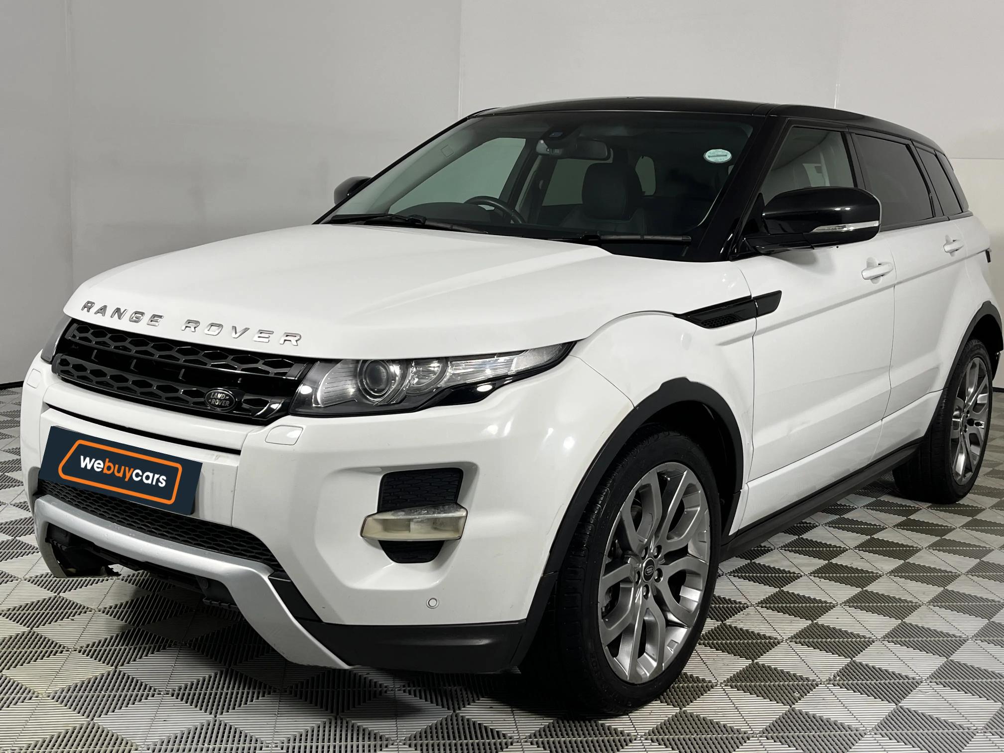 Used 2013 Land Rover Range Rover Evoque SD4 Dynamic SW1 Colour