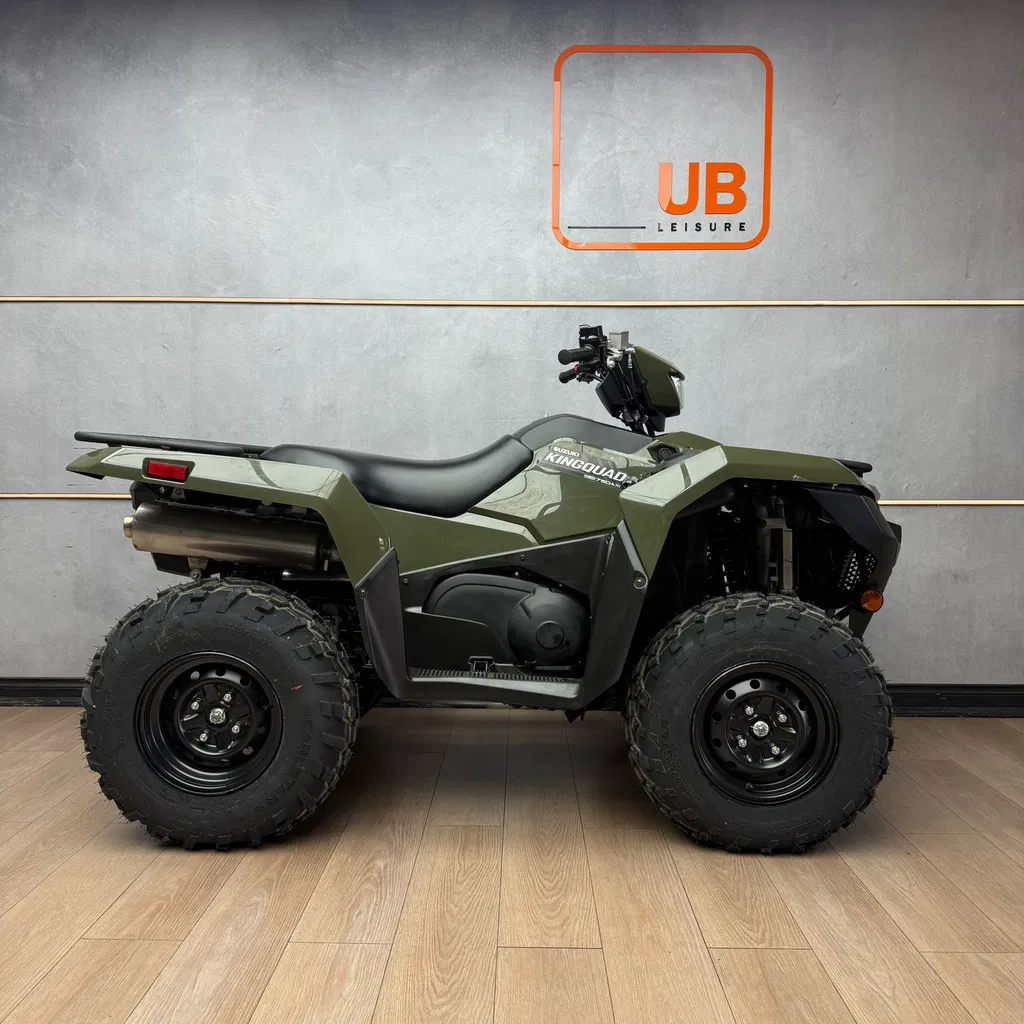 Used 2025 Suzuki KINGQUAD 750 AX- GREEN