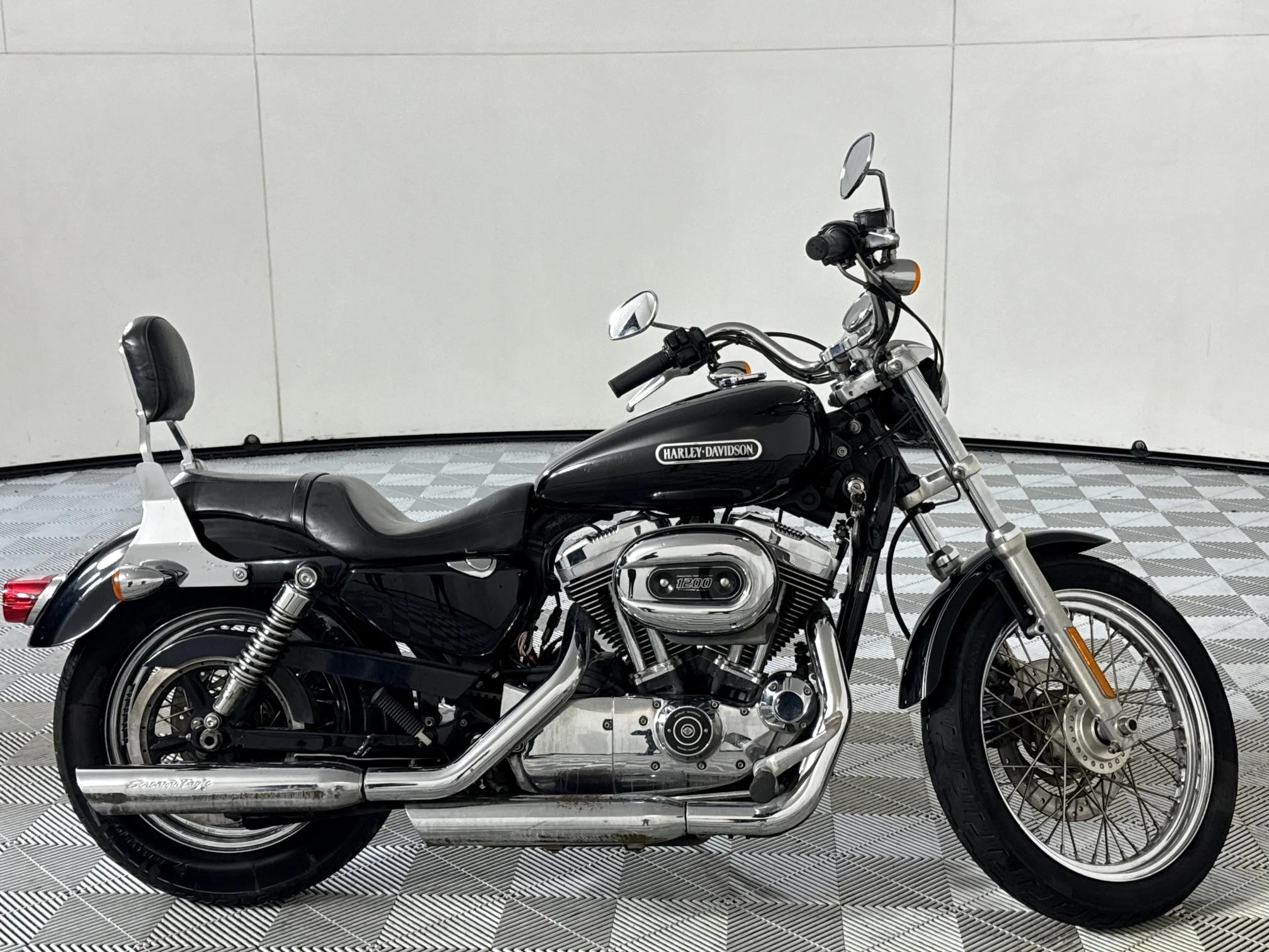 Used 2008 Harley Davidson Sportster Xl1200 Custom