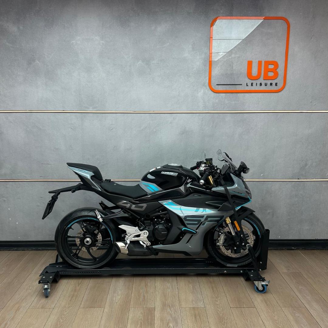 New 2026 CFMOTO 450 SR S-TUNDRA GREY