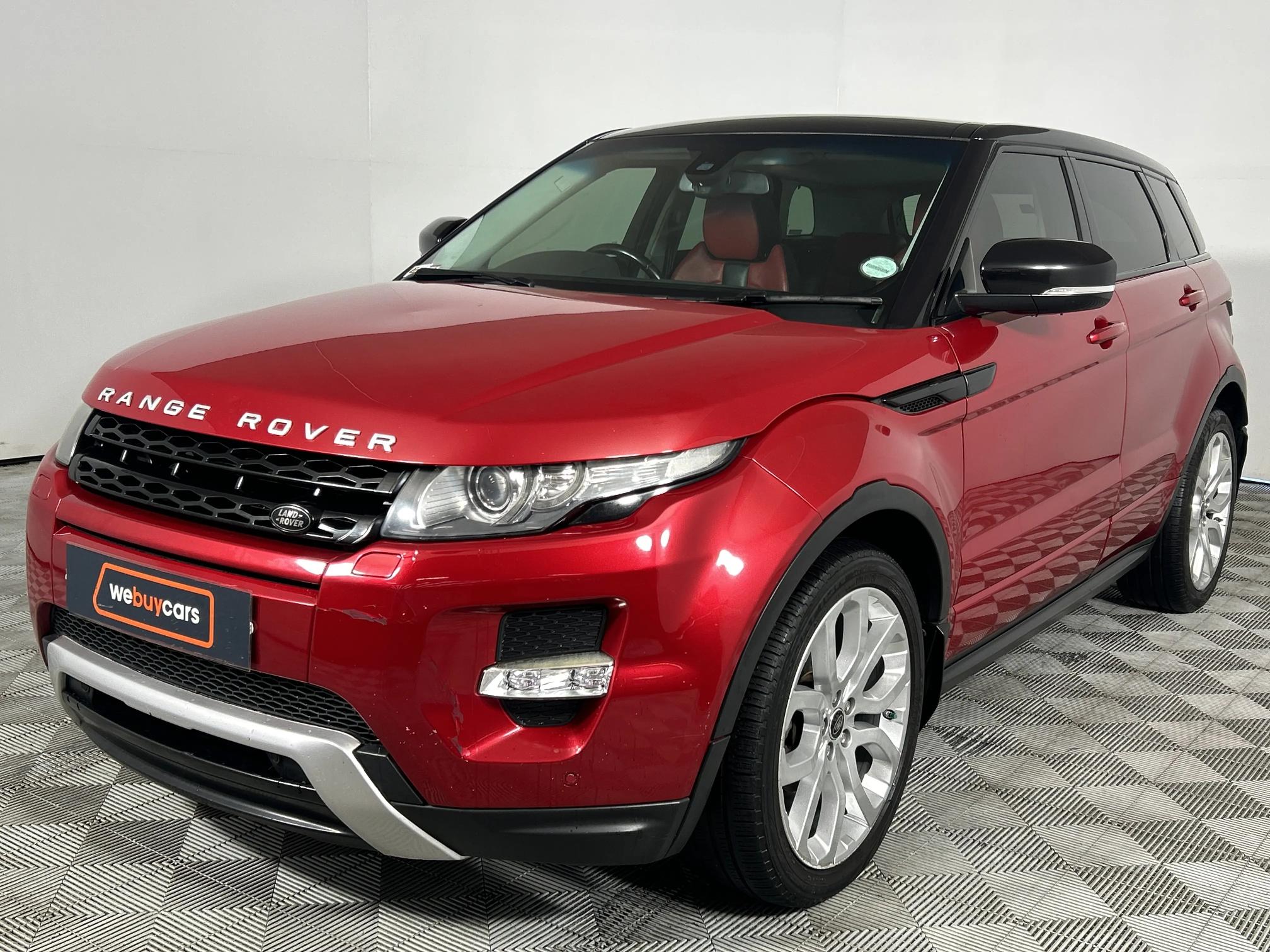 Used 2013 Land Rover Range Rover Evoque SD4 Dynamic SW1 Colour