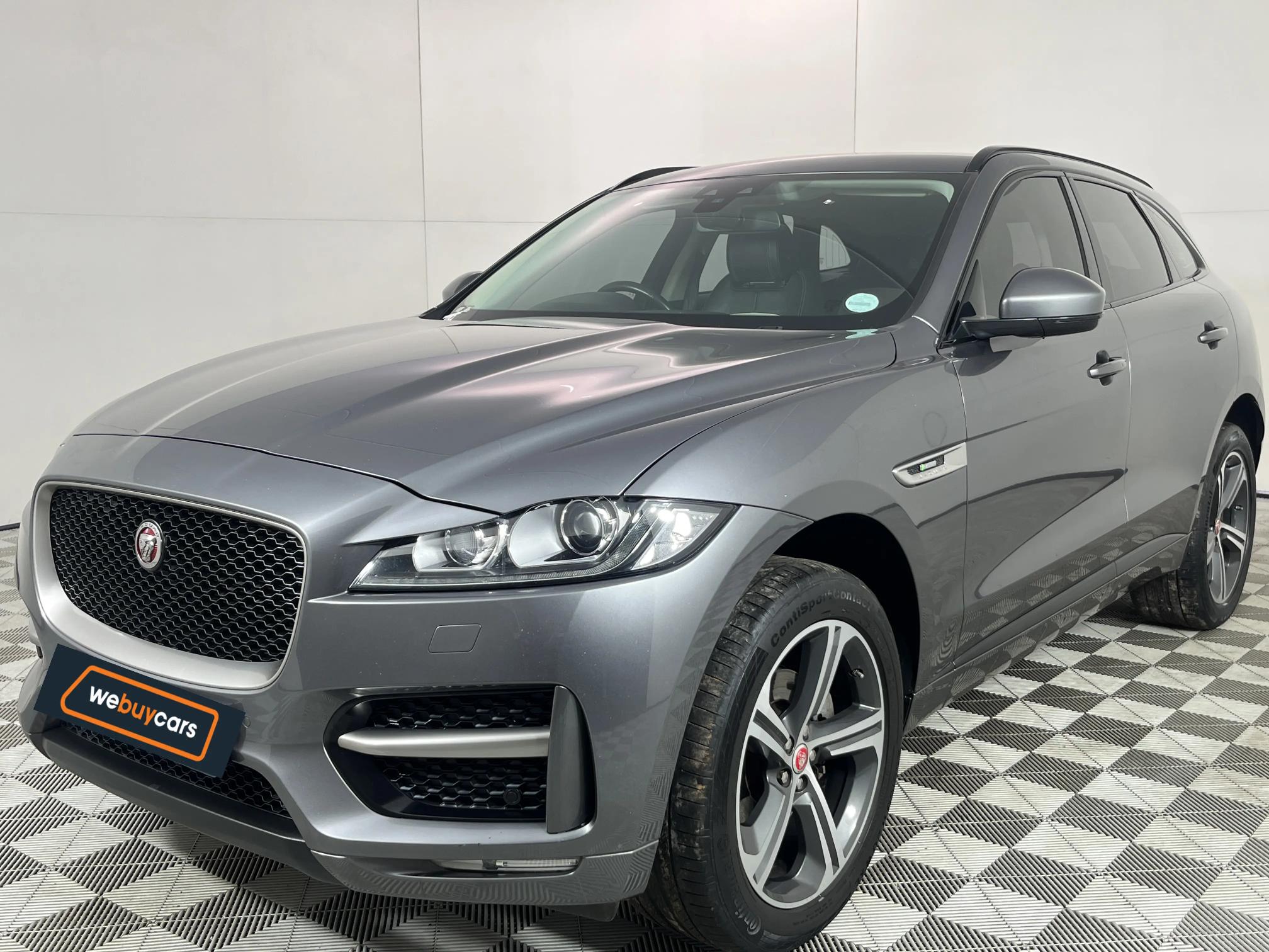 Used 2017 Jaguar F-Pace 20d AWD Chequered Flag