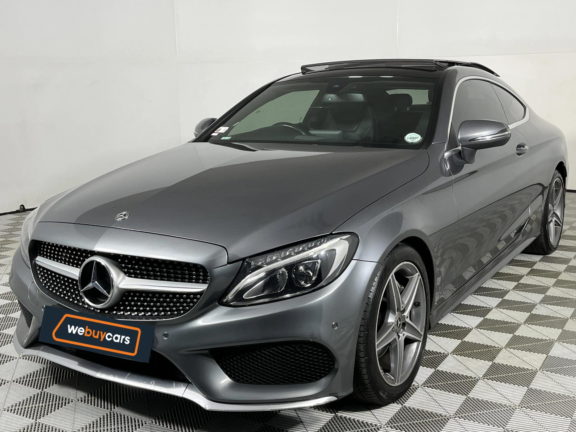Used 2017 Mercedes-Benz C-Class C220d coupe AMG Line