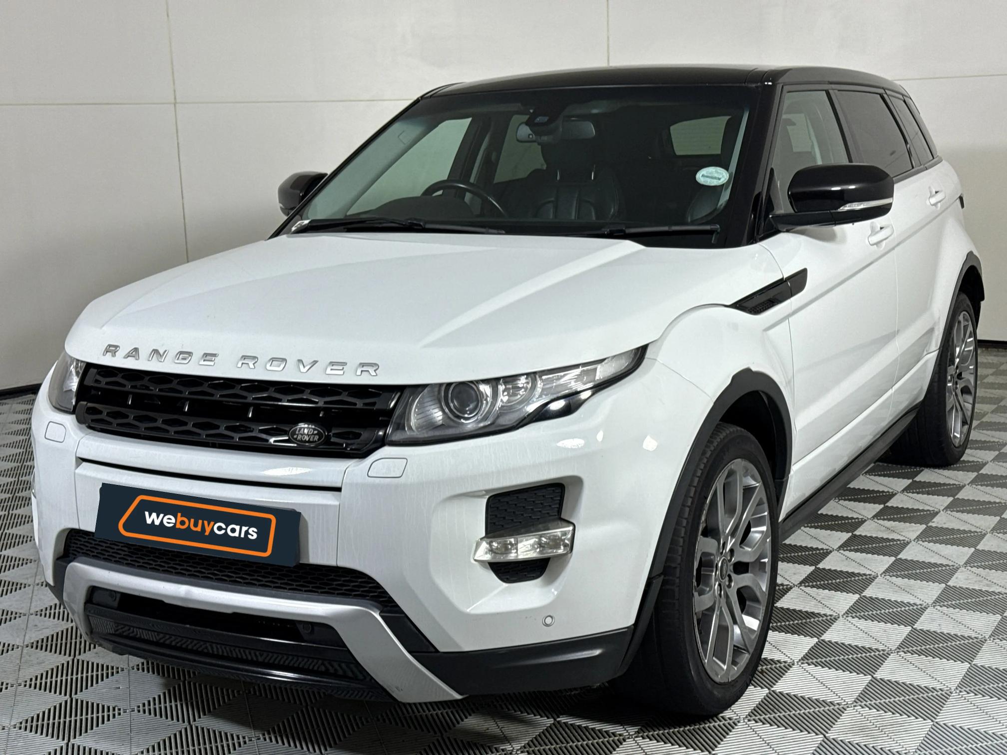 Used 2013 Land Rover Range Rover Evoque Si4 Dynamic NW8