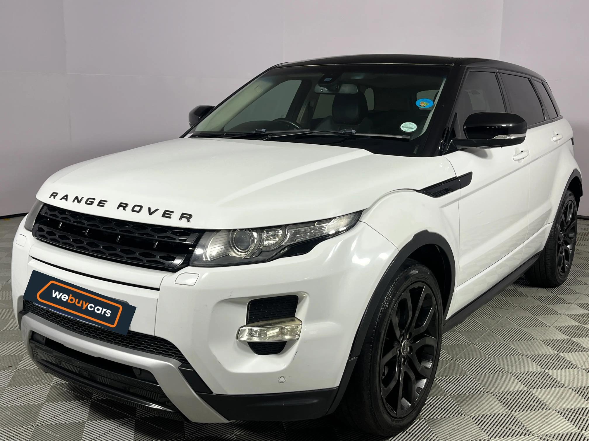 Used 2011 Land Rover Range Rover Evoque SD4 Dynamic SW1 Colour