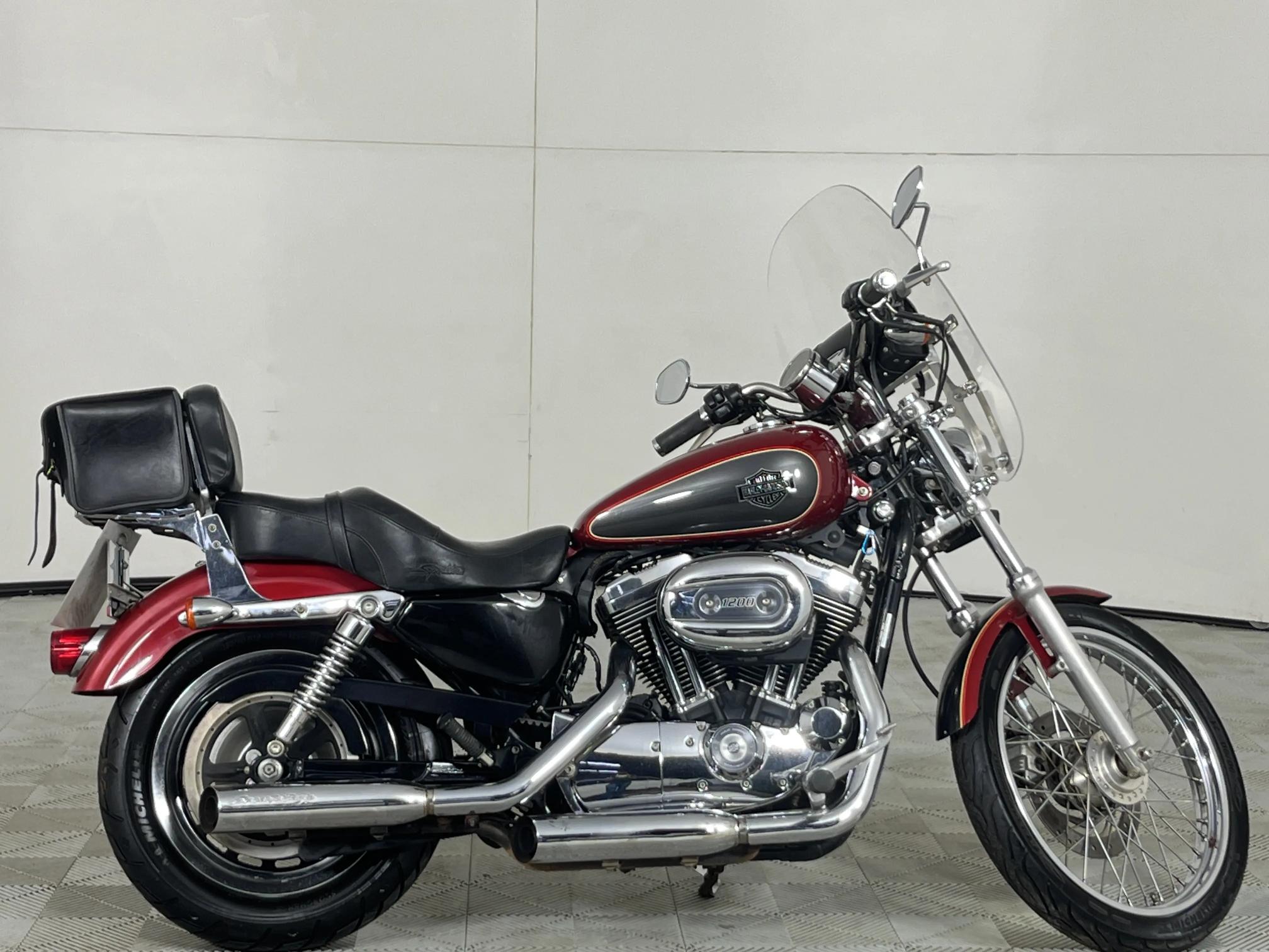 Used 2007 Harley Davidson Sportster Xl1200 Custom