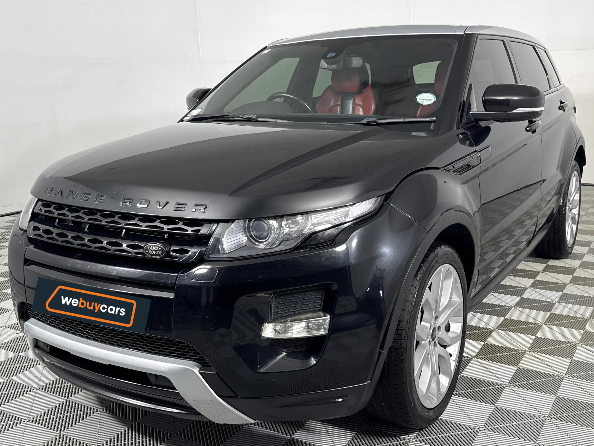Used 2013 Land Rover Range Rover Evoque SD4 Dynamic SW1 Colour