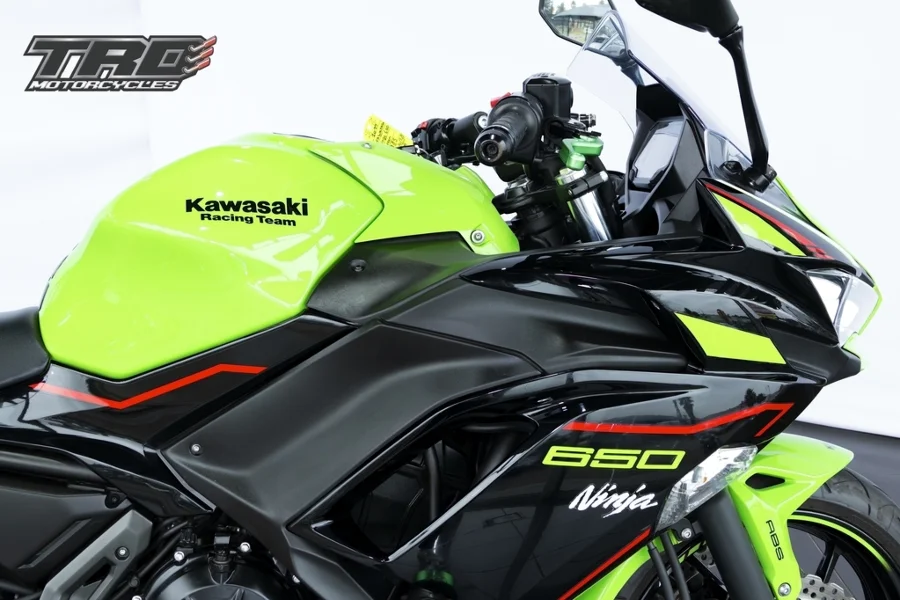 Used 2022 KAWASAKI NINJA 650 (EX650) ABS - TRD Motorcycles