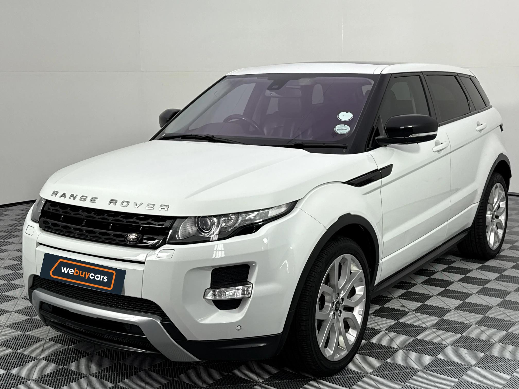 Used 2014 Land Rover Range Rover Evoque SD4 Dynamic SW1 Colour