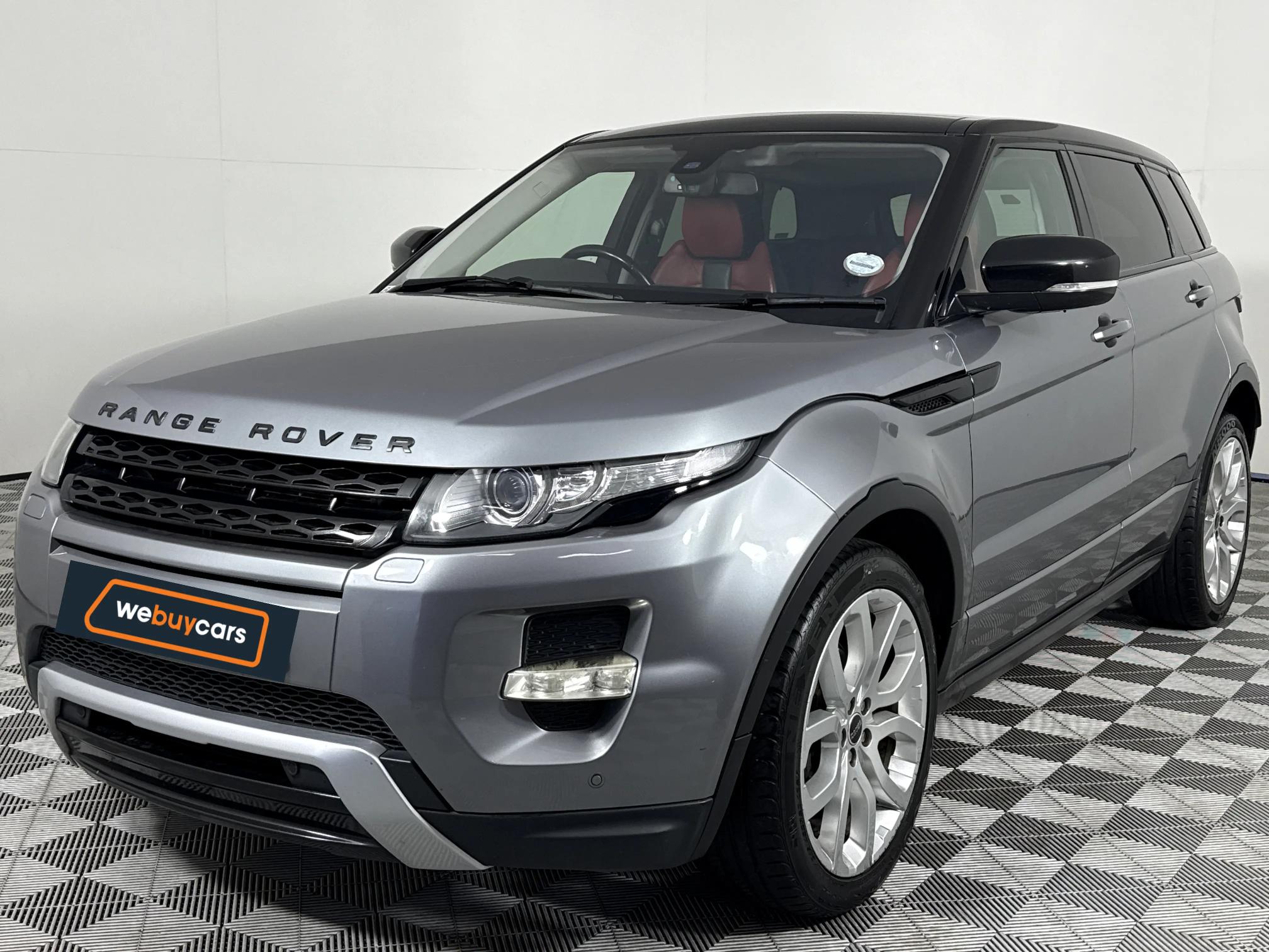 Used 2012 Land Rover Range Rover Evoque SD4 Dynamic SW1 Colour