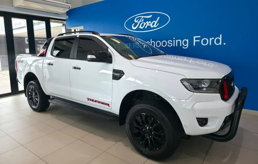 Used 2021 Ford Ranger 2.0Bi-Turbo double cab 4x4 Thunder - Ford Amanzimtoti Used 2021 Ford Ranger 2.0Bi-Turbo double cab 4x4 Thunder - Ford Amanzimtoti