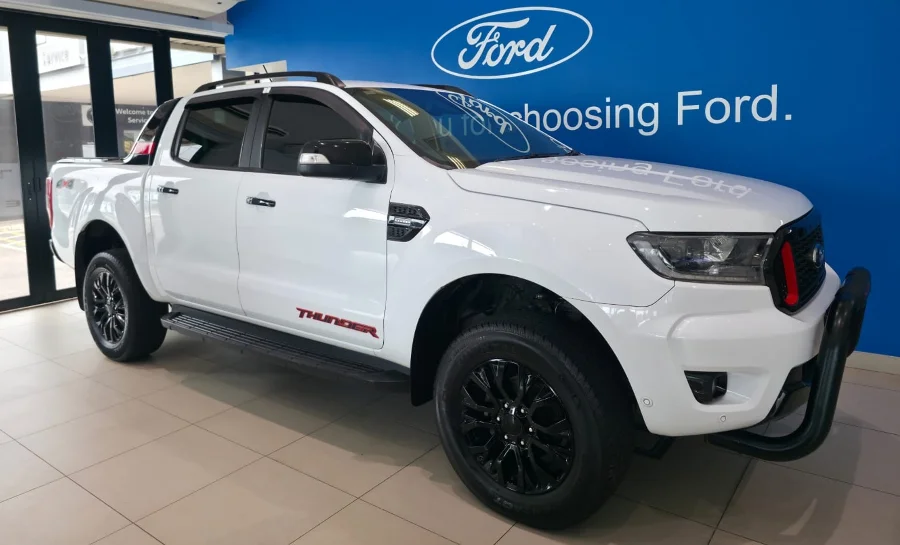 Used 2021 Ford Ranger 2.0Bi-Turbo double cab 4x4 Thunder - Ford Amanzimtoti Used 2021 Ford Ranger 2.0Bi-Turbo double cab 4x4 Thunder - Ford Amanzimtoti