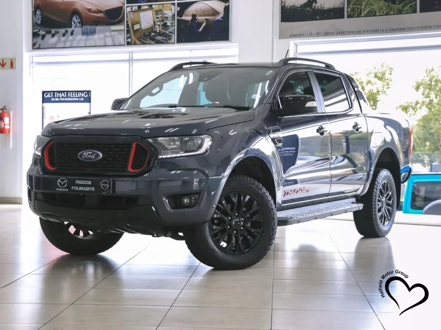 Used 2020 Ford Ranger 2.0Bi-Turbo double cab Hi-Rider Thunder - Mazda Fourways Used 2020 Ford Ranger 2.0Bi-Turbo double cab Hi-Rider Thunder - Mazda Fourways