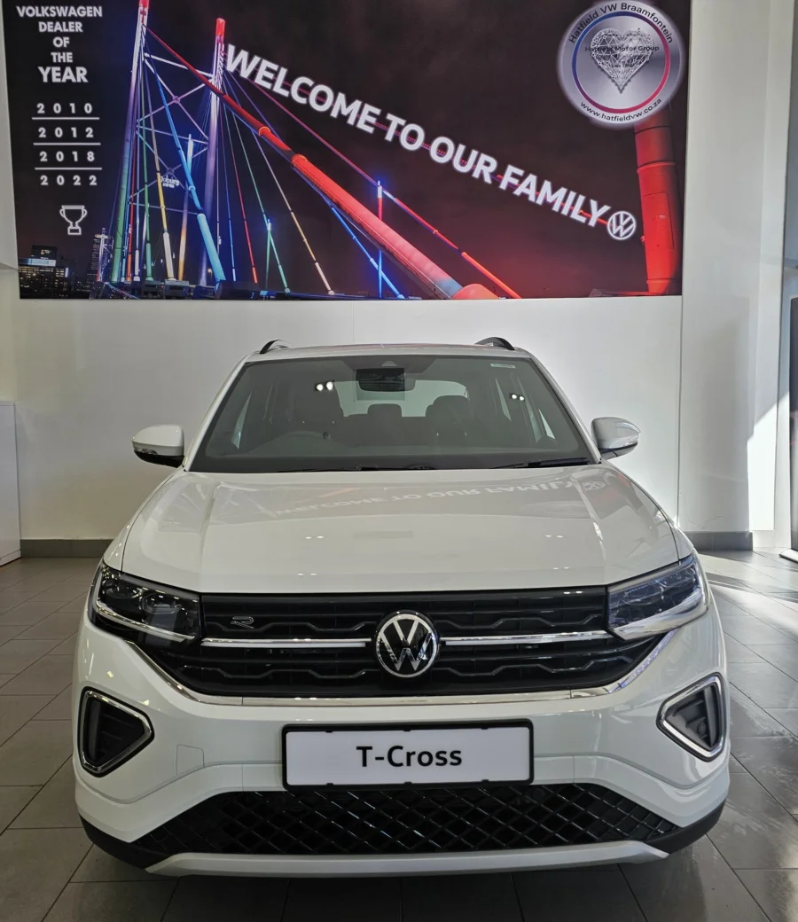 New 2026 Volkswagen T-Cross 1.0TSI R-Line - VW Braamfontein New New 2026 Volkswagen T-Cross 1.0TSI R-Line - VW Braamfontein New