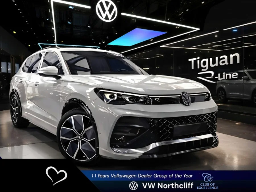 New 2026 Volkswagen Tiguan 2.0TSI R-Line 4Motion - VW Northcliff New 2026 Volkswagen Tiguan 2.0TSI R-Line 4Motion - VW Northcliff