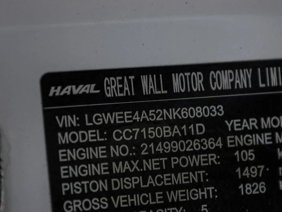 Used 2022 Haval Jolion 1.5T Super Luxury - GWM Haval Sandton Used 2022 Haval Jolion 1.5T Super Luxury - GWM Haval Sandton