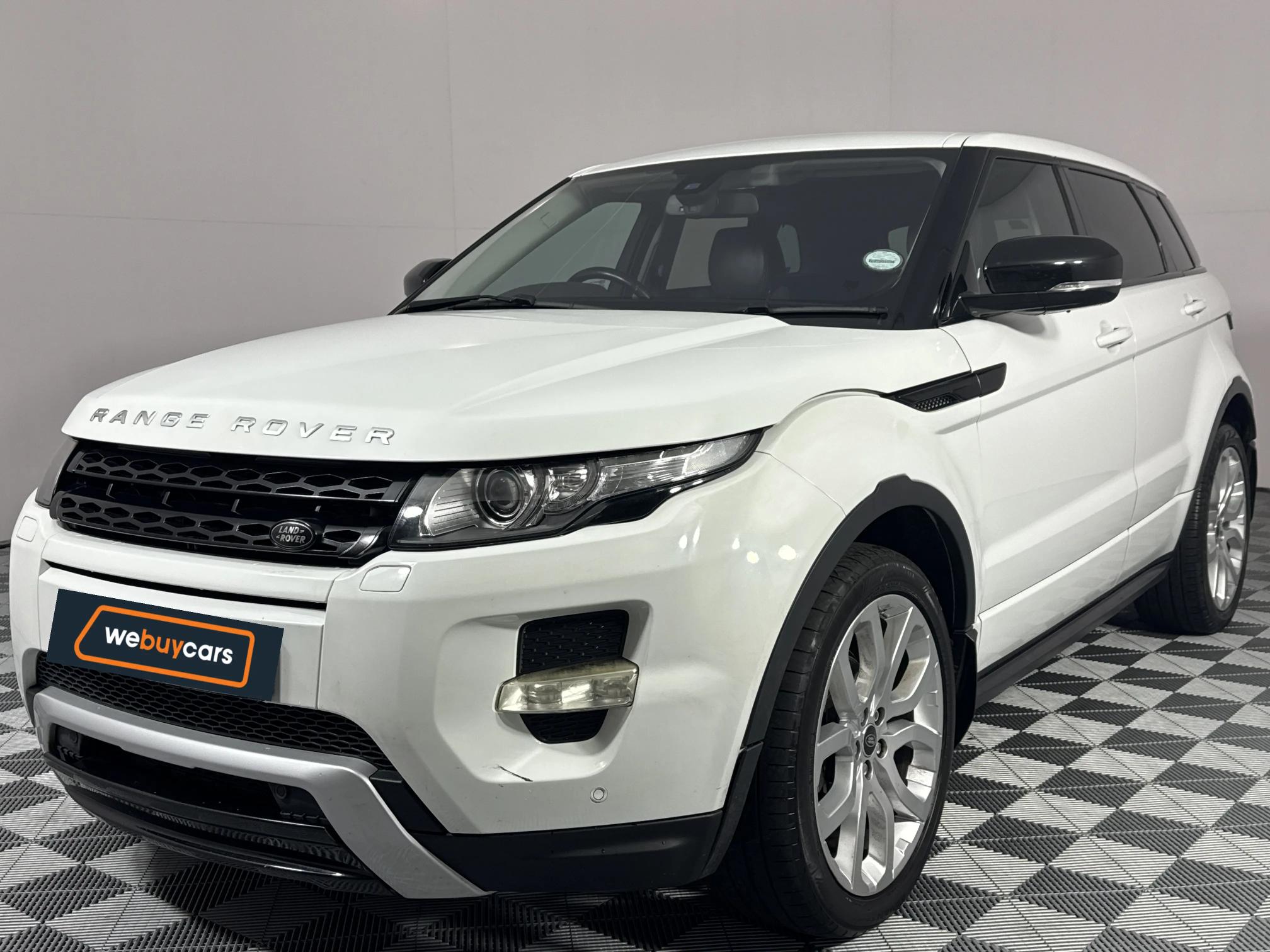 Used 2014 Land Rover Range Rover Evoque SD4 Dynamic SW1 Colour