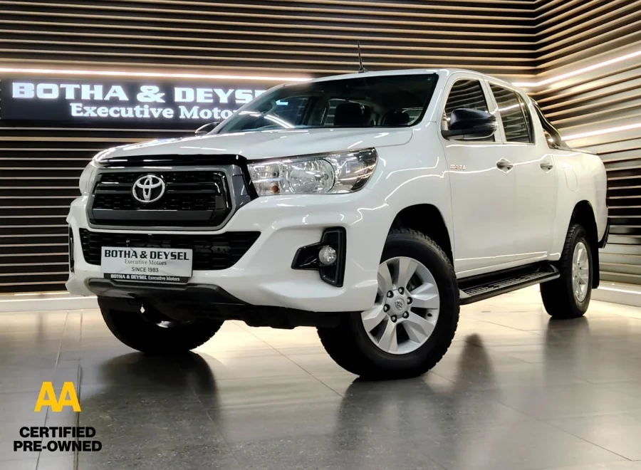 Used 2020 Toyota Hilux 2.4GD-6 double cab SRX auto - BOTHA AND DEYSEL EXECUTIVE MOTORS Used 2020 Toyota Hilux 2.4GD-6 double cab SRX auto - BOTHA AND DEYSEL EXECUTIVE MOTORS
