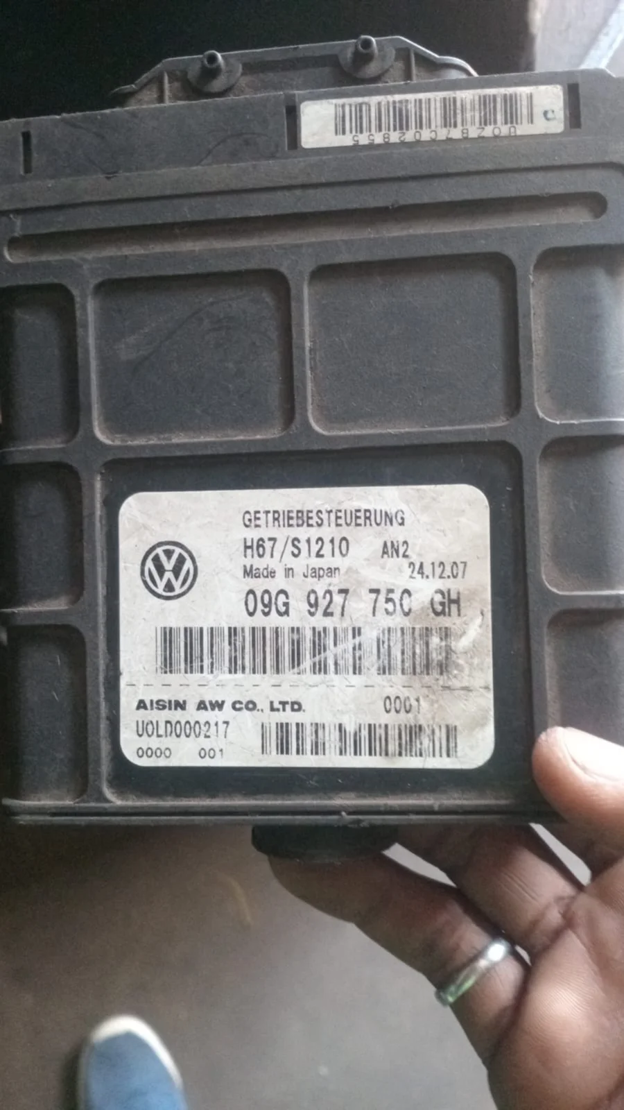 Polo vivo automatic gearbox control module - Private Seller Polo vivo automatic gearbox control module - Private Seller