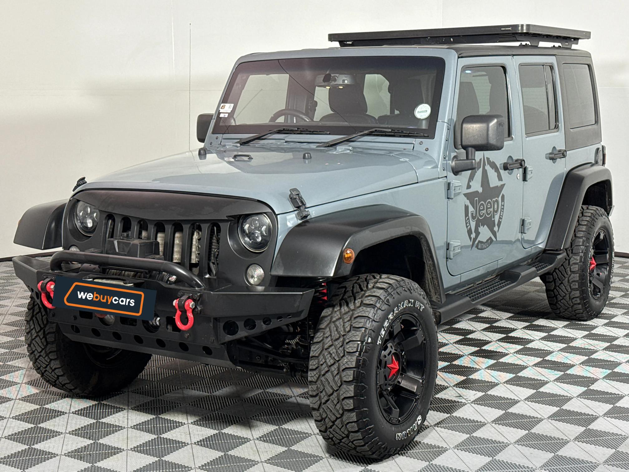 Used 2014 Jeep Wrangler Unlimited Sahara 3.6L 75th Anniversary Edition