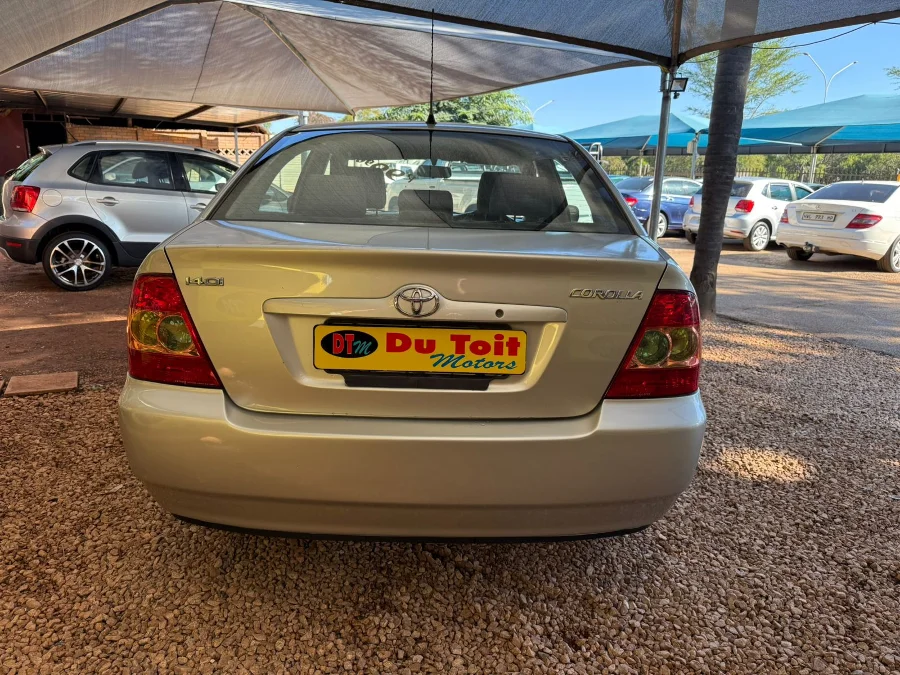 Used 2006 Toyota Corolla 140i - Du Toit Motors