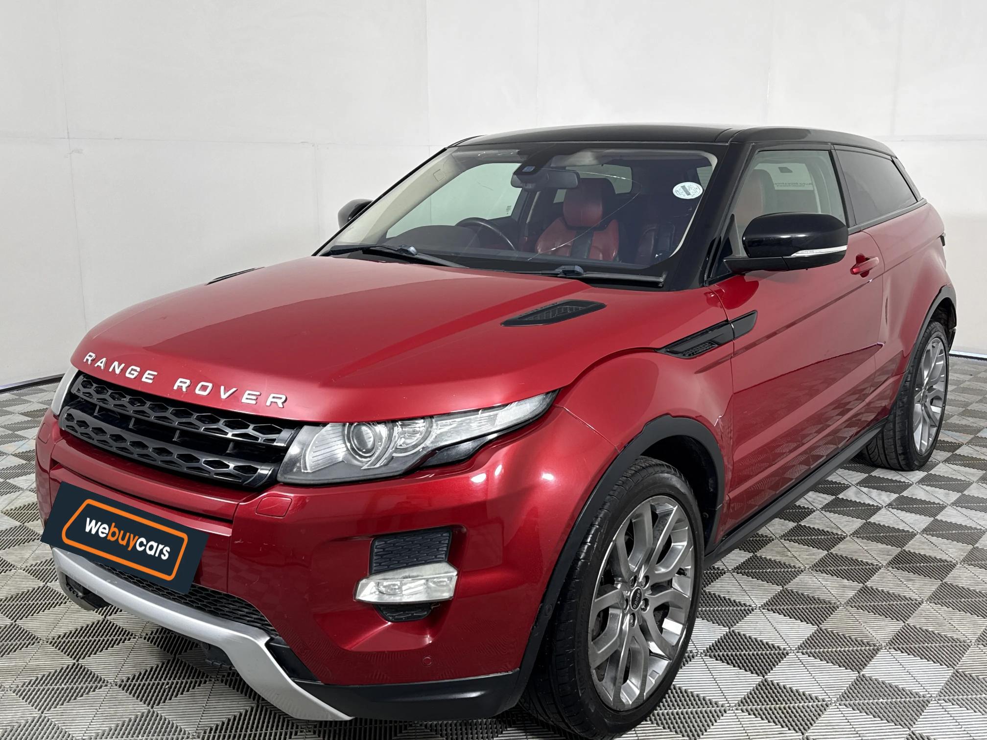 Used 2012 Land Rover Range Rover Evoque coupe Si4 Dynamic