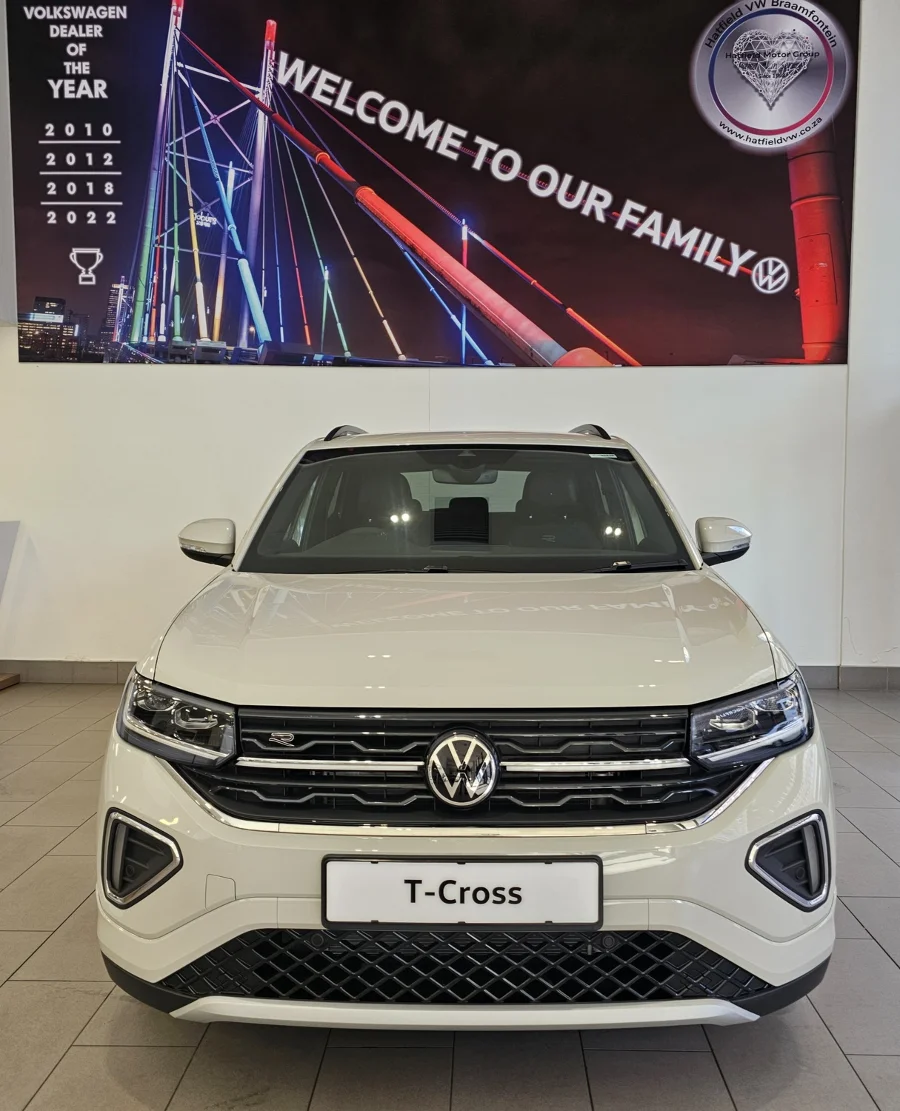 New 2026 Volkswagen T-Cross 1.0TSI R-Line - VW Braamfontein New New 2026 Volkswagen T-Cross 1.0TSI R-Line - VW Braamfontein New