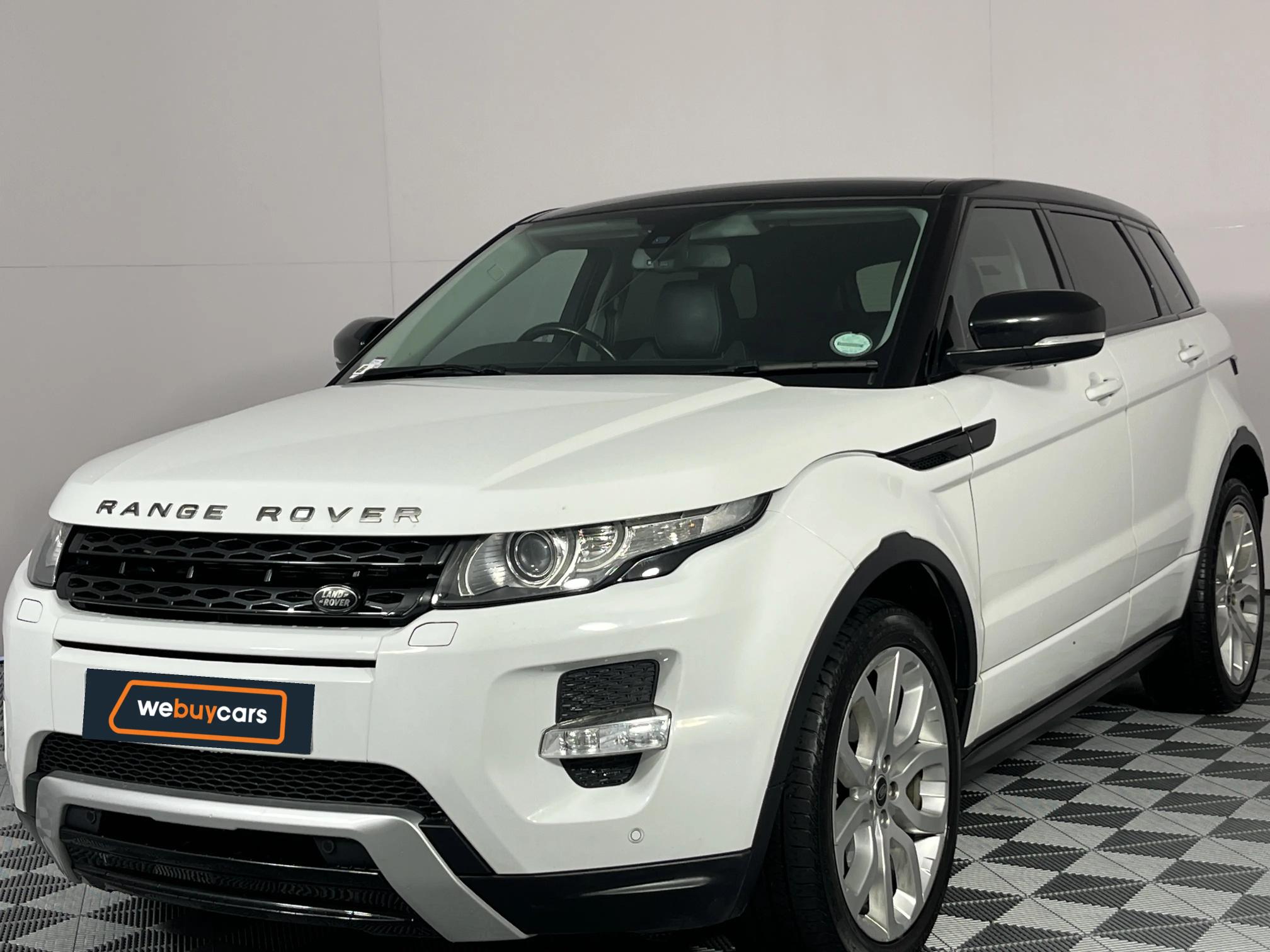 Used 2014 Land Rover Range Rover Evoque SD4 Dynamic SW1 Colour