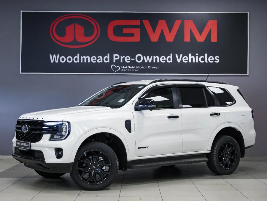 Used 2024 Ford Everest 2.0SiT 4WD XLT Sport - GWM Haval Woodmead Used 2024 Ford Everest 2.0SiT 4WD XLT Sport - GWM Haval Woodmead