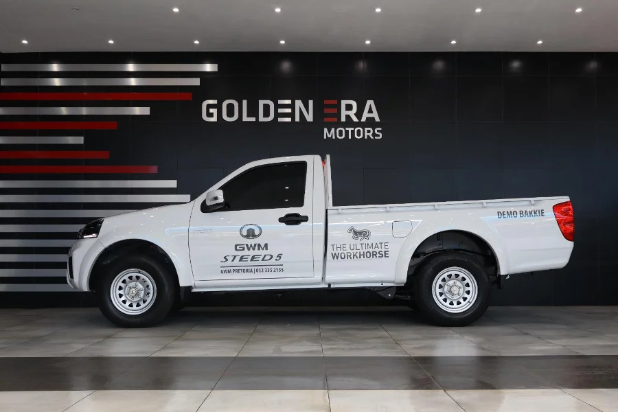 Used 2025 GWM Steed 5 2.0VGT single cab S - Golden Era Motors Used 2025 GWM Steed 5 2.0VGT single cab S - Golden Era Motors