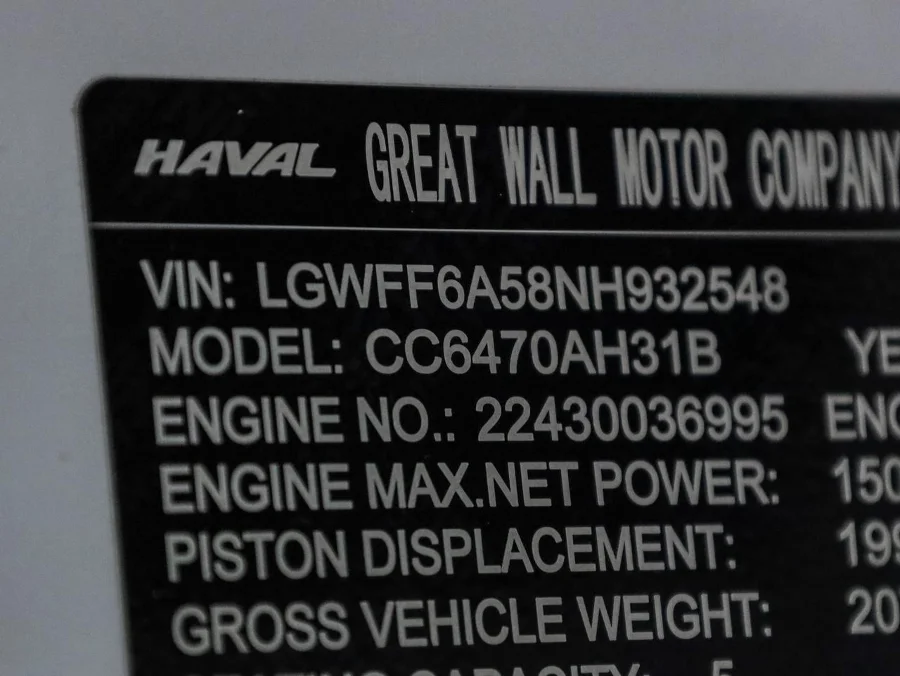 Used 2022 Haval H6 2.0GDIT 4WD Luxury - GWM Haval Sandton Used 2022 Haval H6 2.0GDIT 4WD Luxury - GWM Haval Sandton