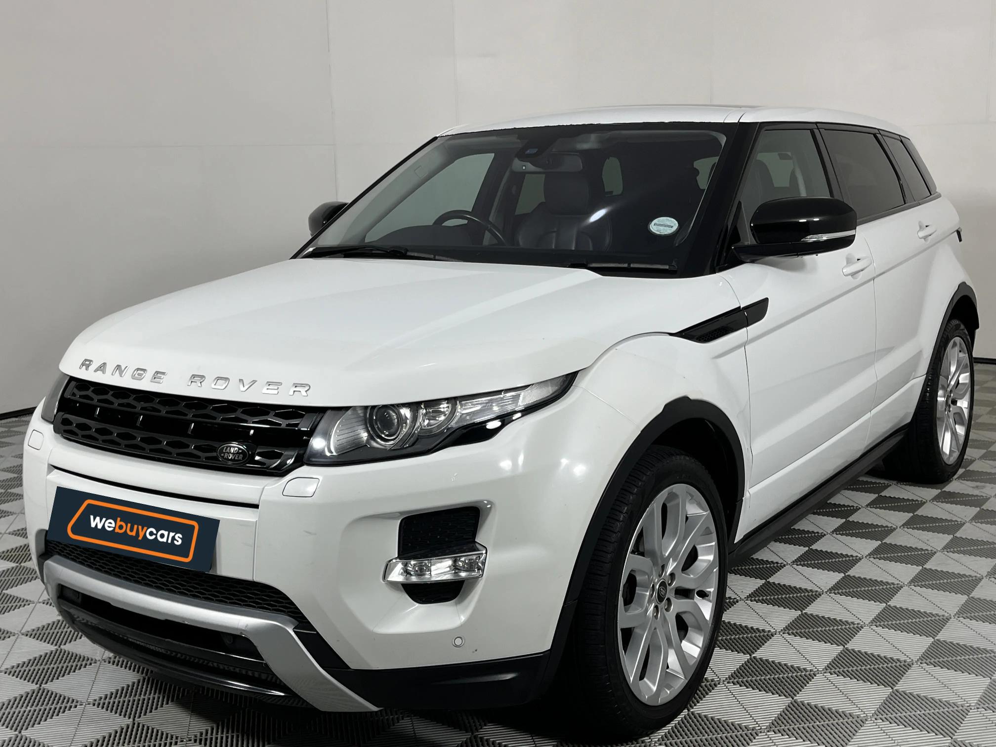 Used 2014 Land Rover Range Rover Evoque SD4 Dynamic SW1 Colour